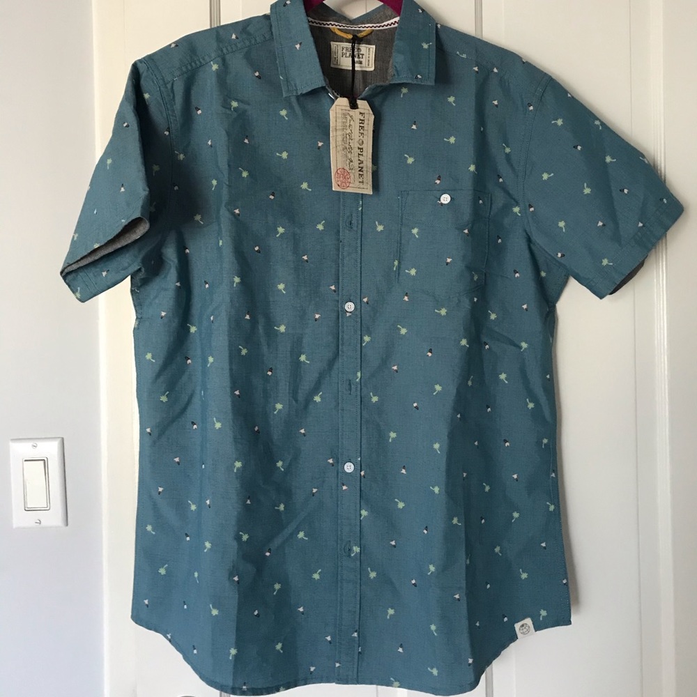 Free Planet hawaiian shirt
